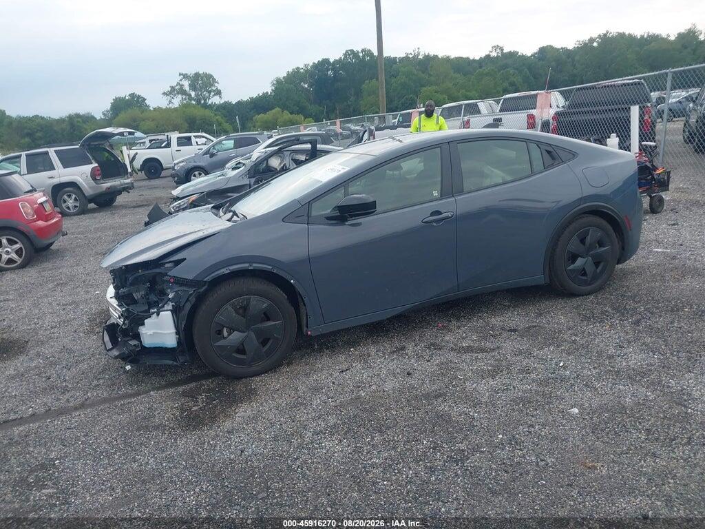 JTDACAAU3T3075247 2026 TOYOTA PRIUS photo no. 2