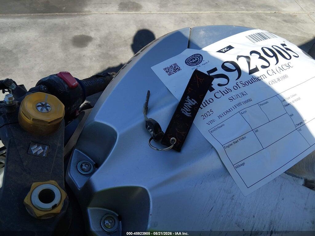 JS1DM11F0S7100084 2025 SUZUKI GSX-R1000 photo no. 11