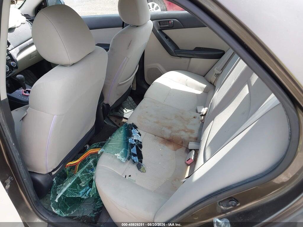 KNAFU4A21A5834768 2010 KIA FORTE photo no. 8