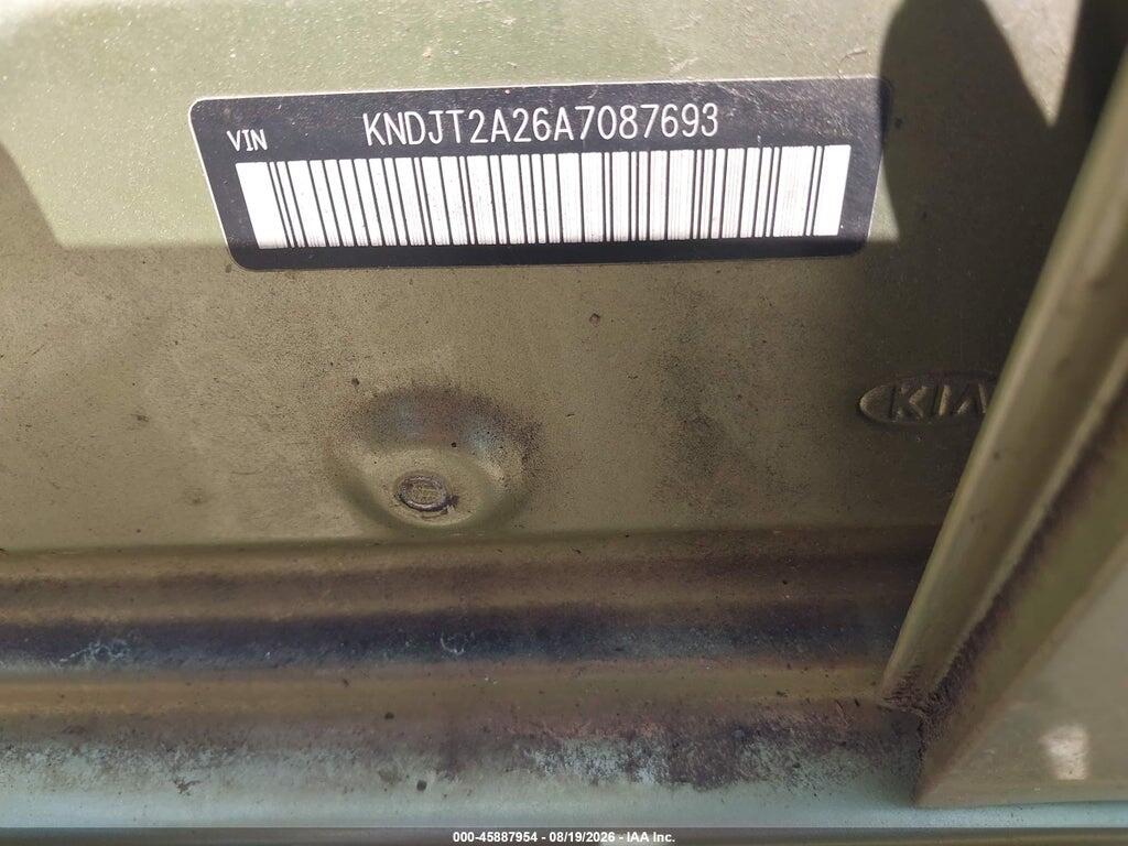 KNDJT2A26A7087693 2010 KIA SOUL photo no. 9