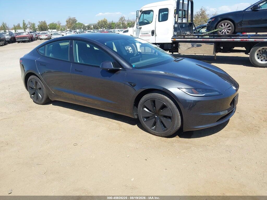 5YJ3E1EA5SF030749 2025 TESLA MODEL 3 photo no. 1