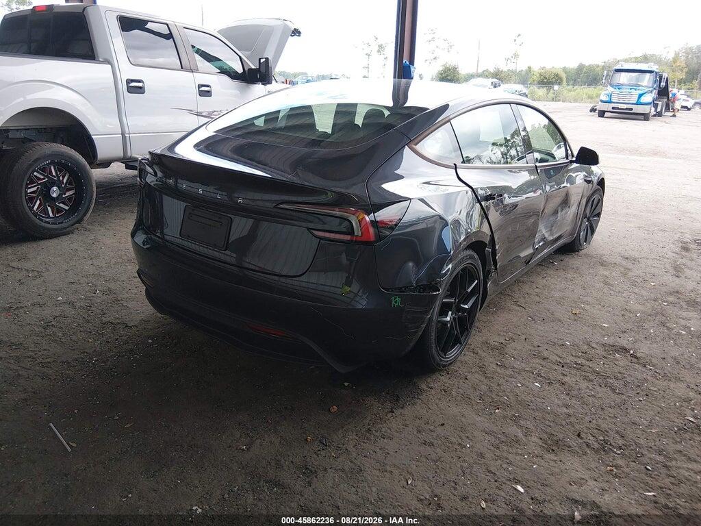5YJ3E1EAXSF965023 2025 TESLA MODEL 3 photo no. 4