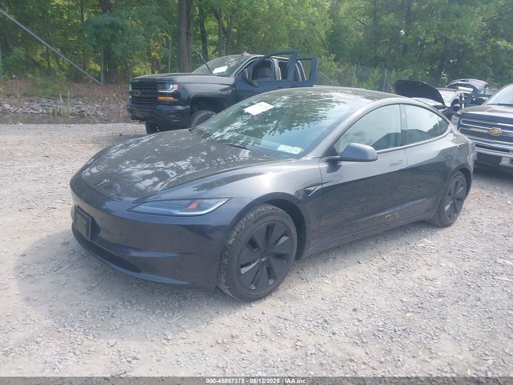 5YJ3E1EA5SF005172 2025 TESLA MODEL 3 photo no. 2