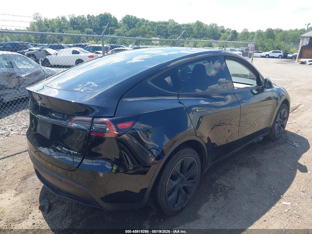 7SAYGDEE6SA340557 2025 TESLA MODEL Y photo no. 4