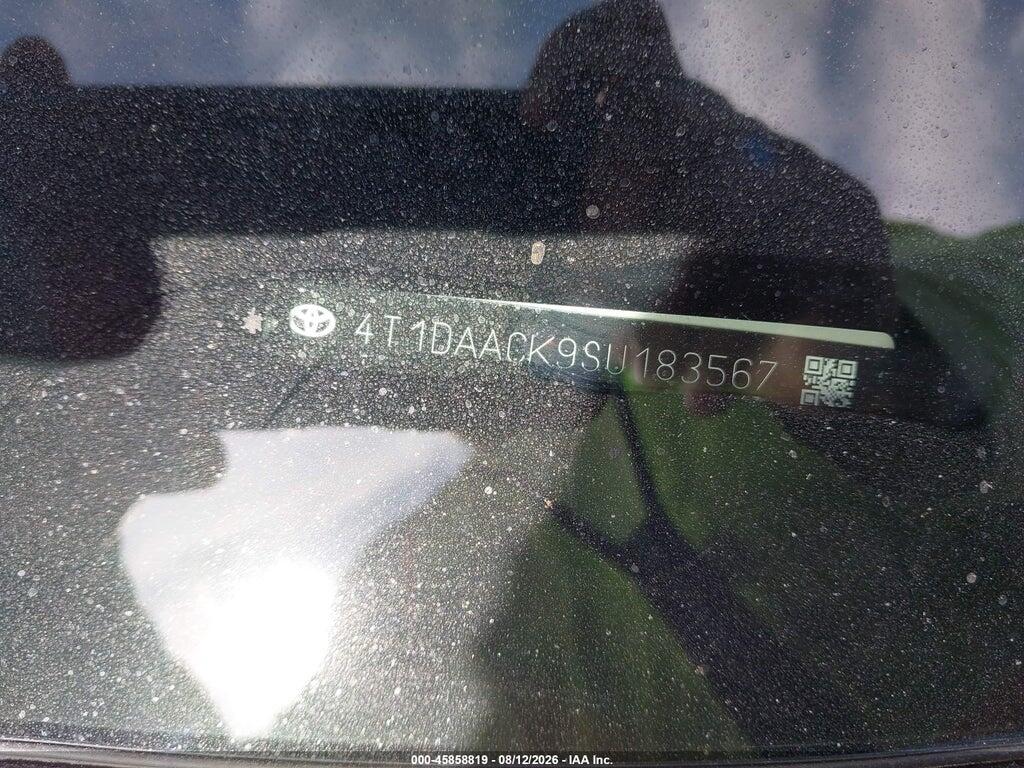 4T1DAACK9SU183567 2025 TOYOTA CAMRY photo no. 9