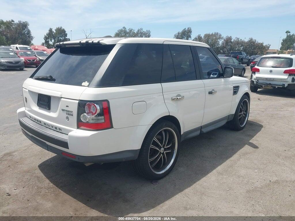 SALSK2D4XAA249454 2010 LAND ROVER RANGE ROVER SPORT photo no. 4