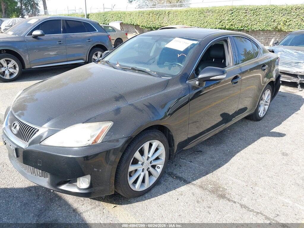 JTHBF5C22A5109306 2010 LEXUS IS 250 photo no. 2