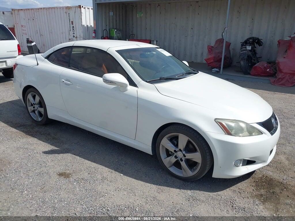 2010 LEXUS IS 250C JTHFF2C2XA2504495
