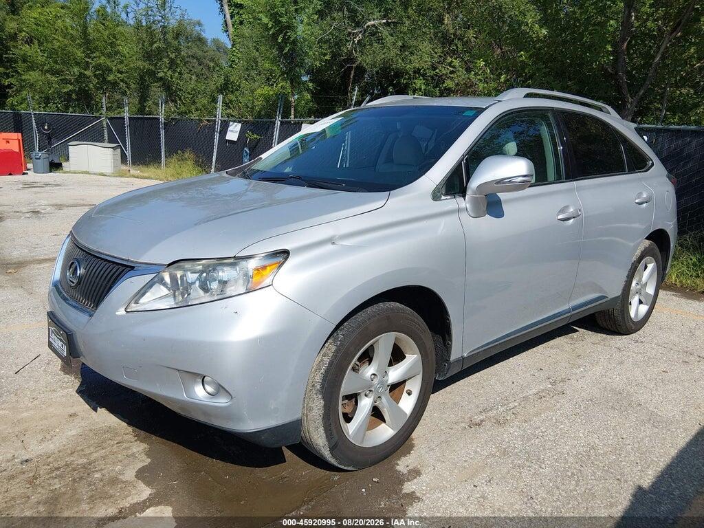 2T2BK1BA2AC070987 2010 LEXUS RX 350 photo no. 2