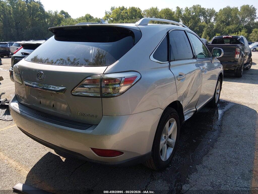 2T2BK1BA2AC070987 2010 LEXUS RX 350 photo no. 4