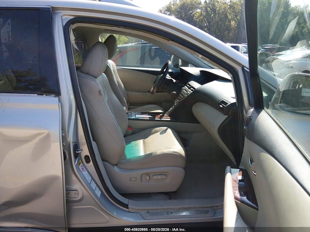 2T2BK1BA2AC070987 2010 LEXUS RX 350 photo no. 5