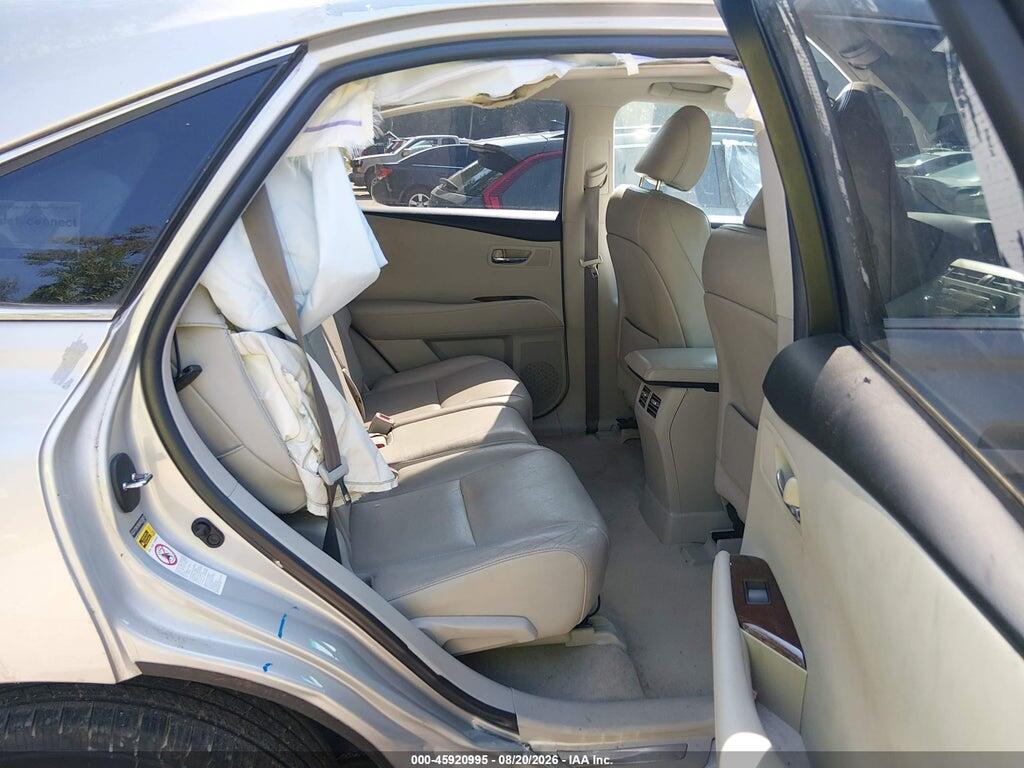 2T2BK1BA2AC070987 2010 LEXUS RX 350 photo no. 8