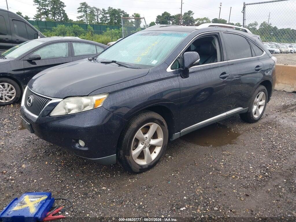 2T2BK1BA2AC059469 2010 LEXUS RX 350 photo no. 2
