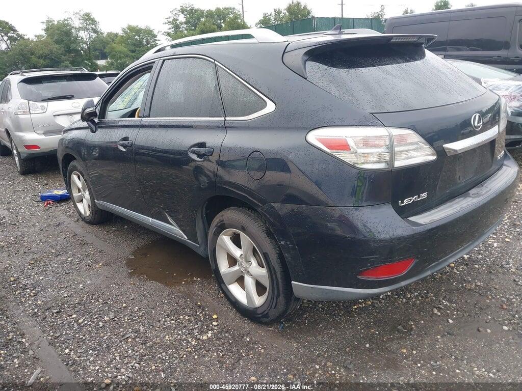 2T2BK1BA2AC059469 2010 LEXUS RX 350 photo no. 3