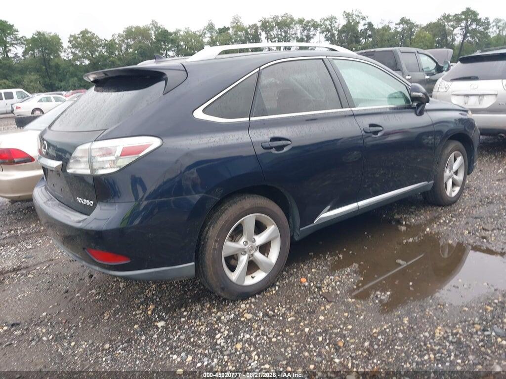 2T2BK1BA2AC059469 2010 LEXUS RX 350 photo no. 4