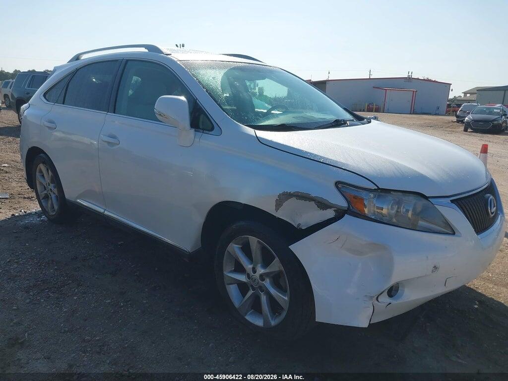 2010 LEXUS RX 350 2T2ZK1BA6AC005915
