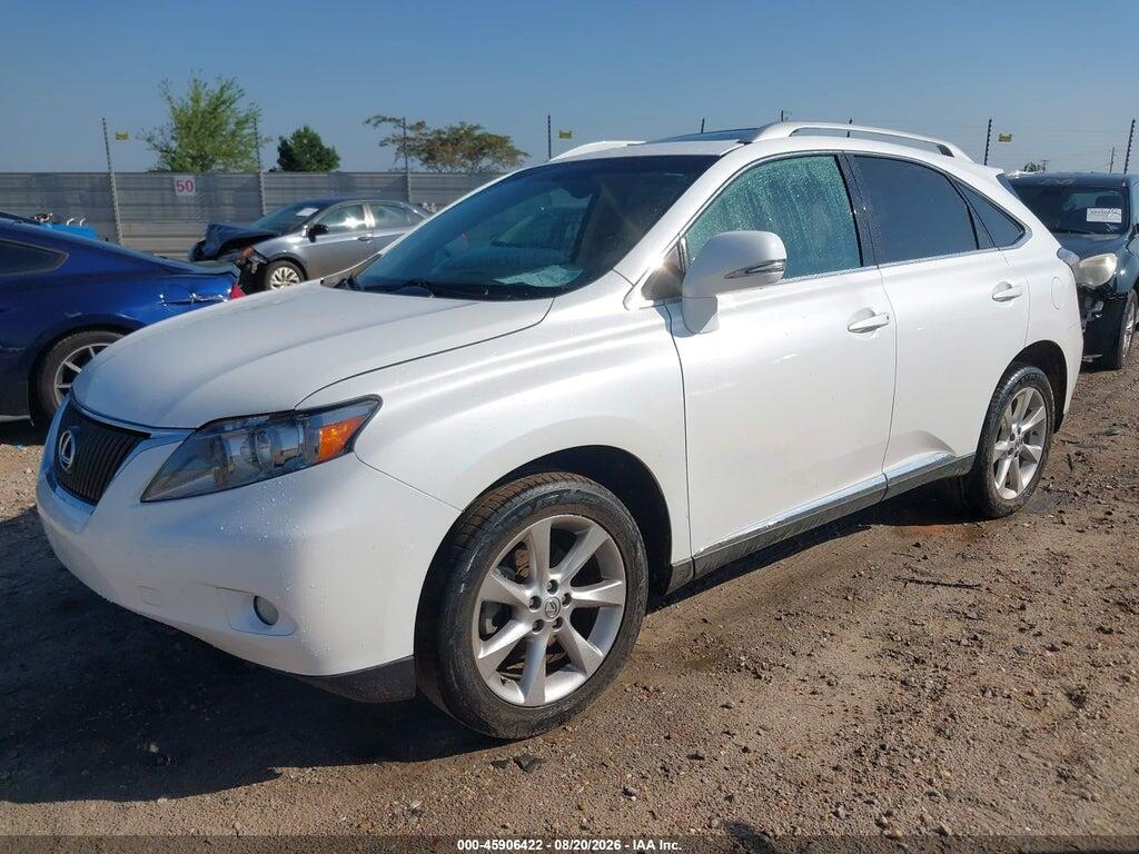 2T2ZK1BA6AC005915 2010 LEXUS RX 350 photo no. 2