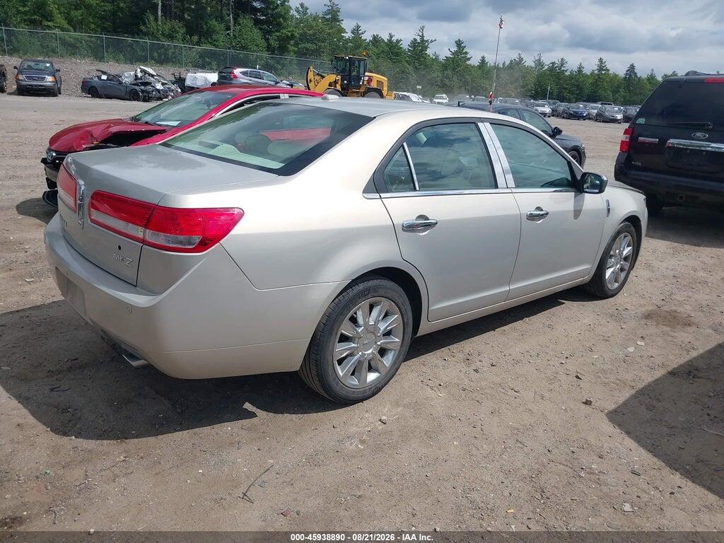 3LNHL2GC9AR659780 2010 LINCOLN MKZ photo no. 4