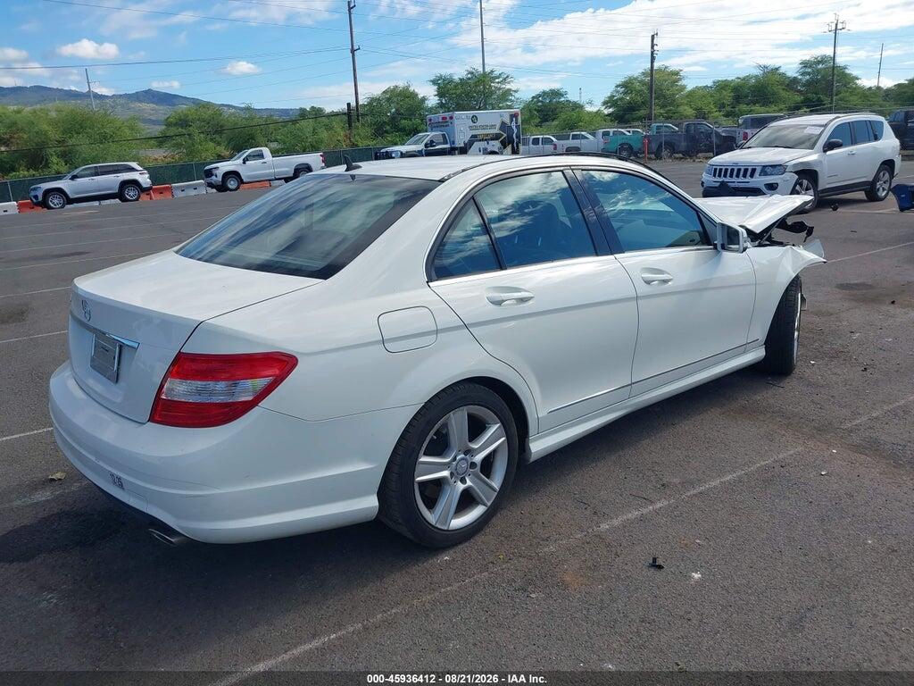 WDDGF5EB3AF363952 2010 MERCEDES-BENZ C 300 photo no. 4
