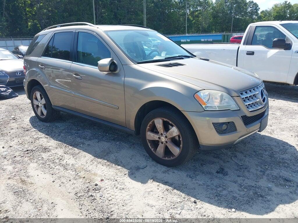 2010 MERCEDES-BENZ ML 350 4JGBB8GB4AA566842
