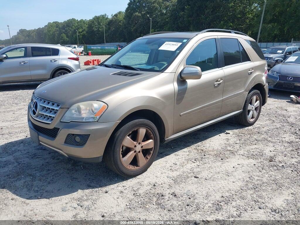 4JGBB8GB4AA566842 2010 MERCEDES-BENZ ML 350 photo no. 2