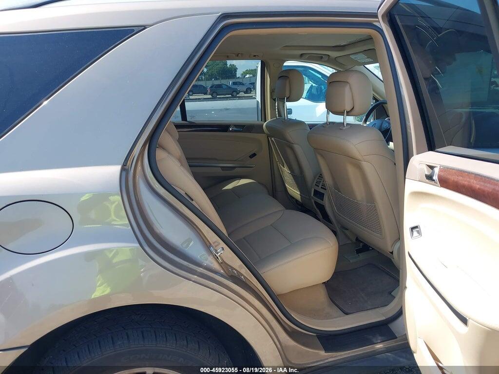 4JGBB8GB4AA566842 2010 MERCEDES-BENZ ML 350 photo no. 8