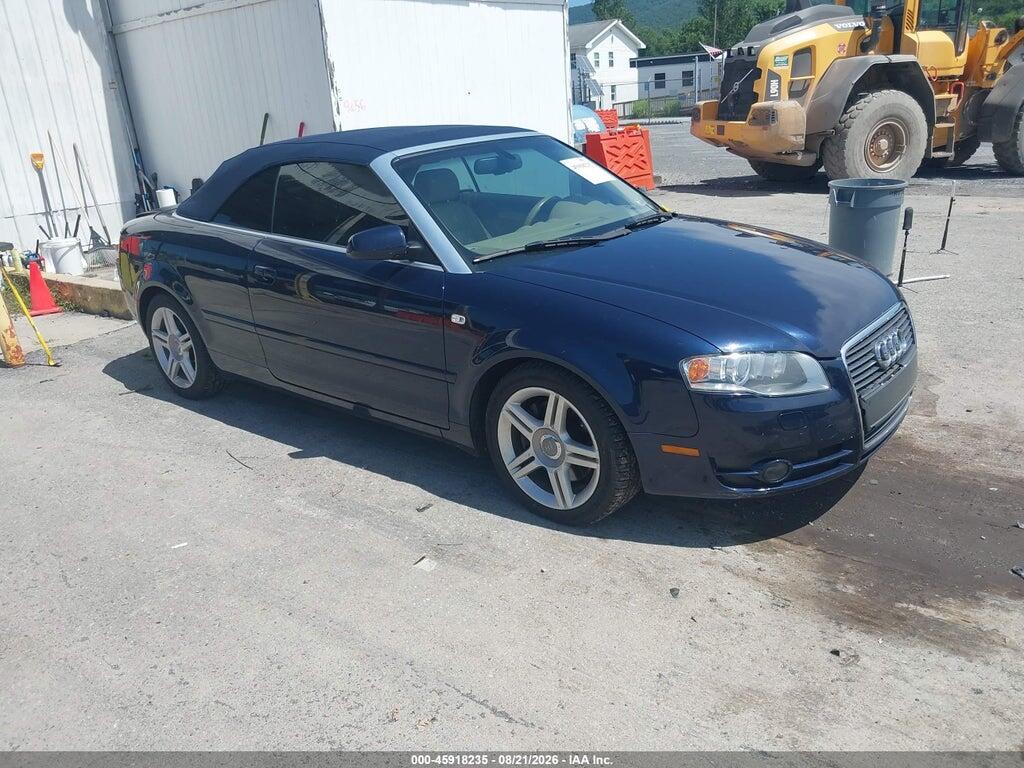 2008 AUDI A4 WAUAF48H78K015838