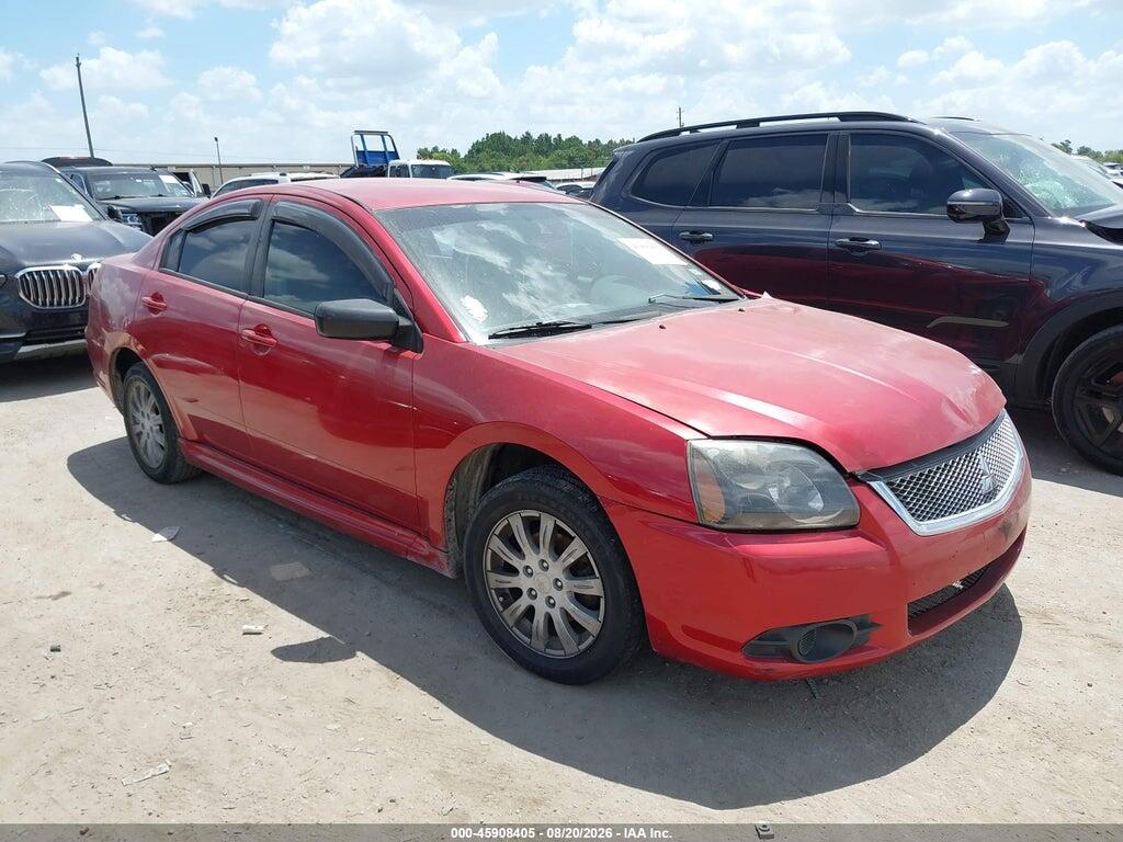2010 MITSUBISHI GALANT 4A32B2FF7AE008687