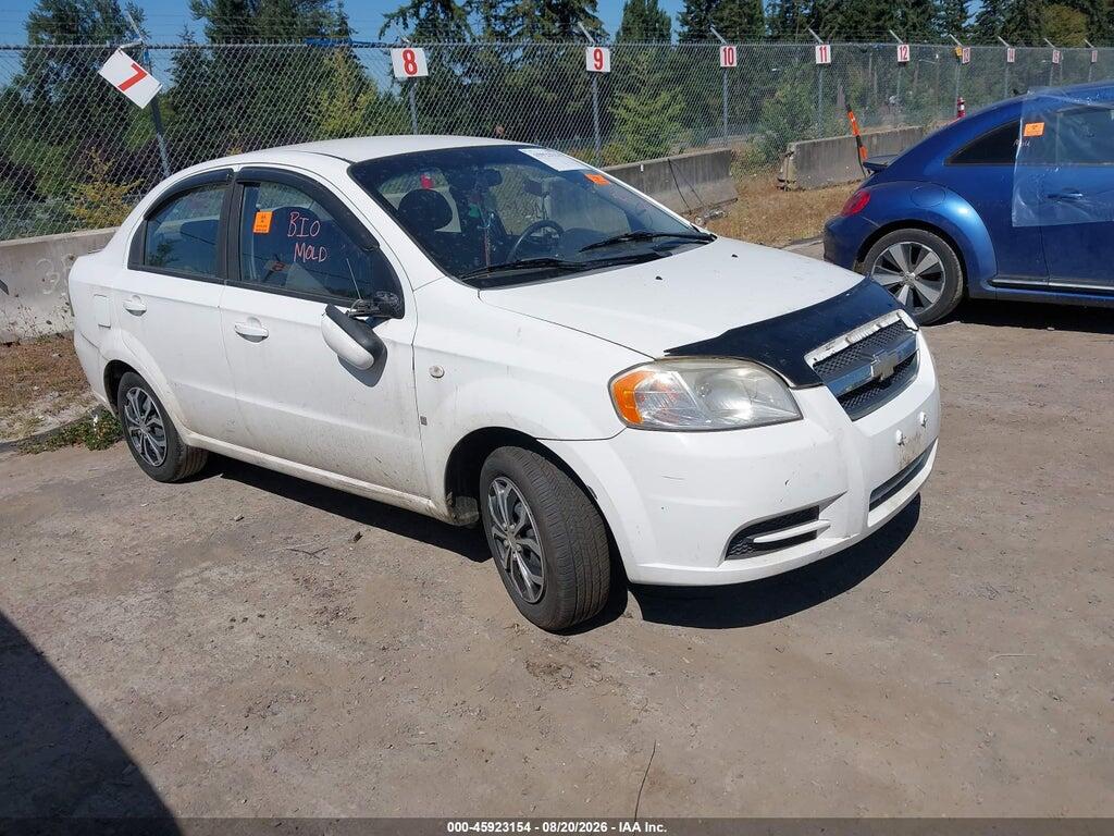 2008 CHEVROLET AVEO KL1TD56608B098691
