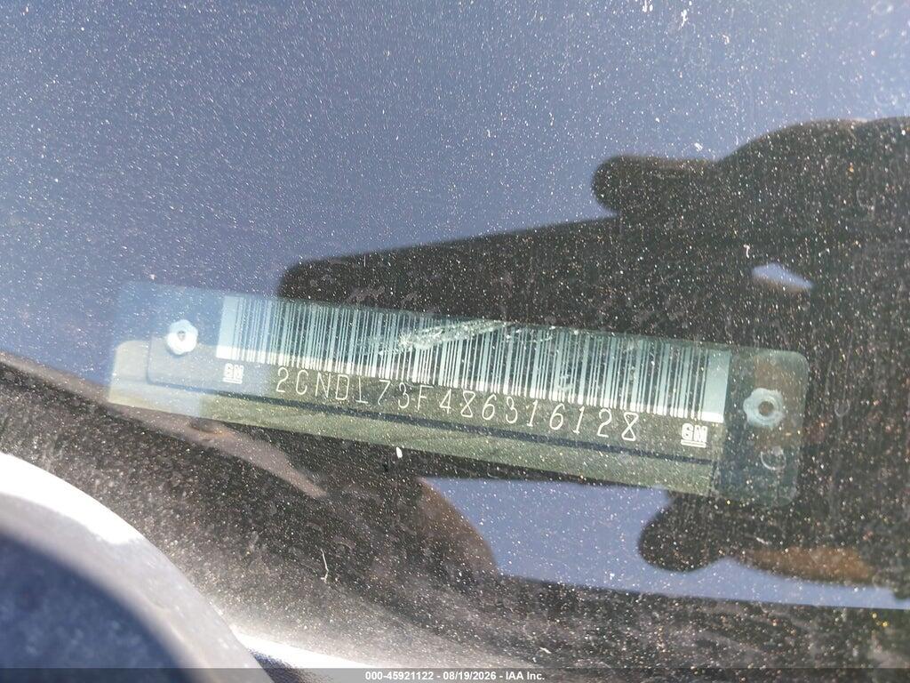 2CNDL73F486316128 2008 CHEVROLET EQUINOX photo no. 9