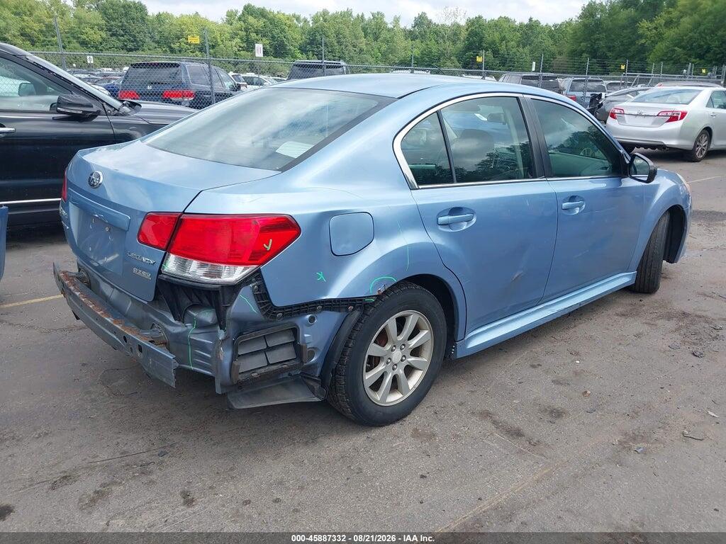 4S3BMBA68A3229943 2010 SUBARU LEGACY photo no. 4