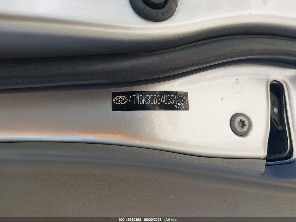 4T1BK3DB3AU354925 2010 TOYOTA AVALON photo no. 9