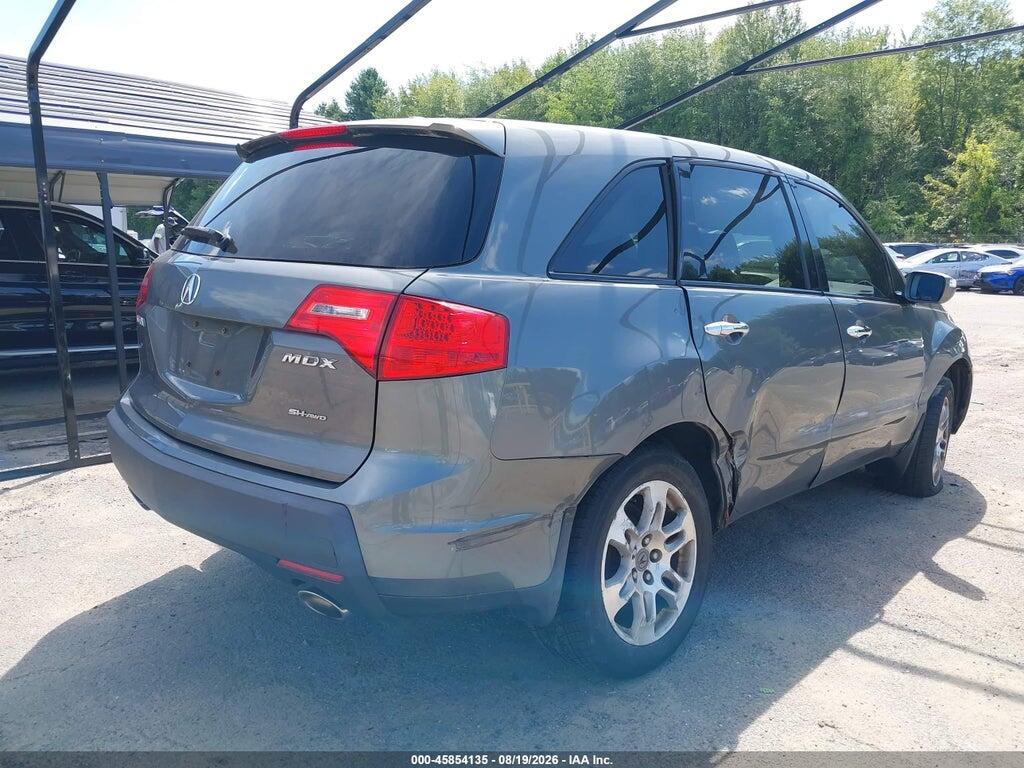 2HNYD28279H516156 2009 ACURA MDX photo no. 4