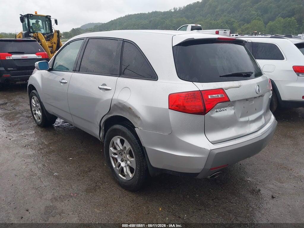 2HNYD28459H531465 2009 ACURA MDX photo no. 3