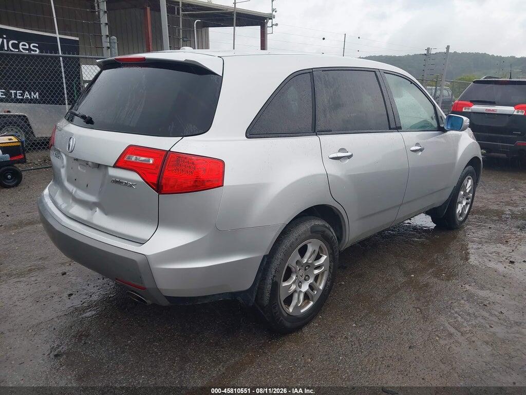 2HNYD28459H531465 2009 ACURA MDX photo no. 4