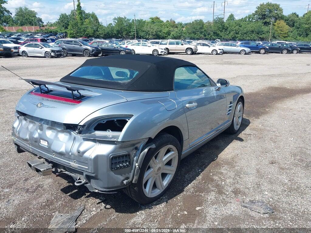 1C3LN65L68X075779 2008 CHRYSLER CROSSFIRE photo no. 4