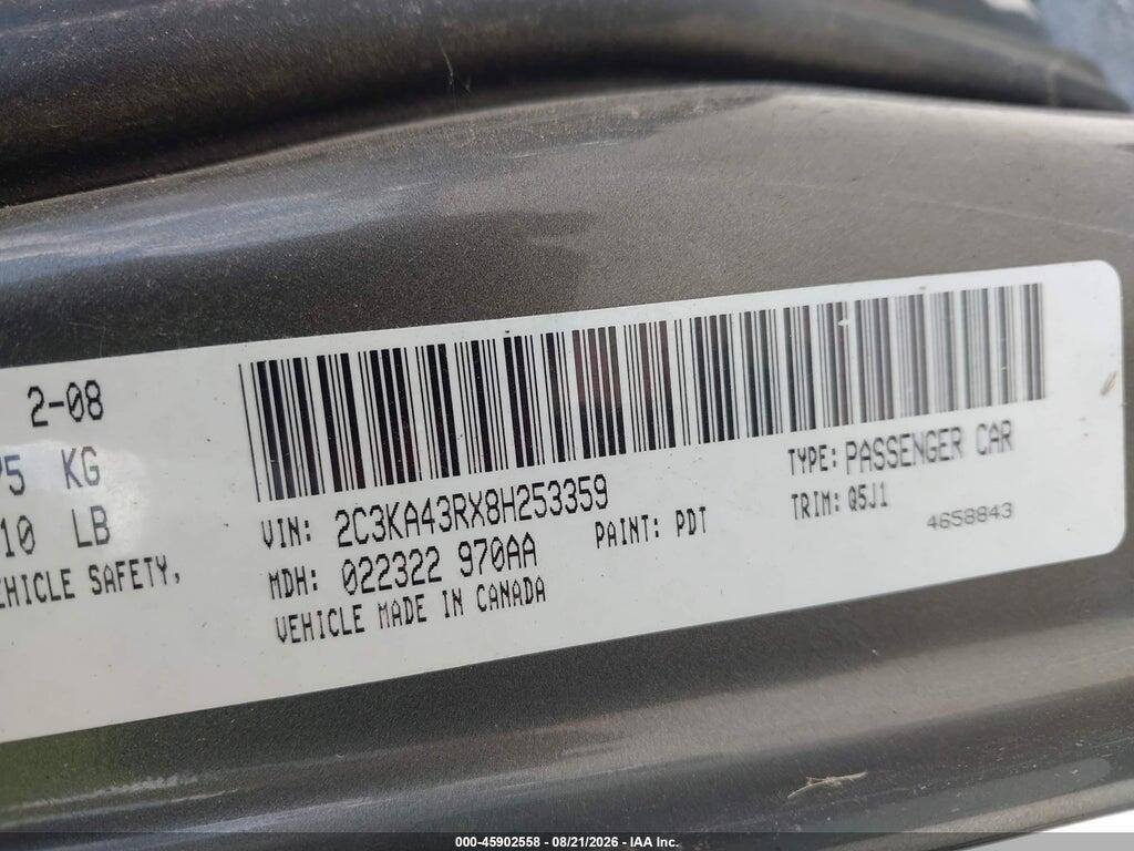 2C3KA43RX8H253359 2008 CHRYSLER 300 photo no. 9
