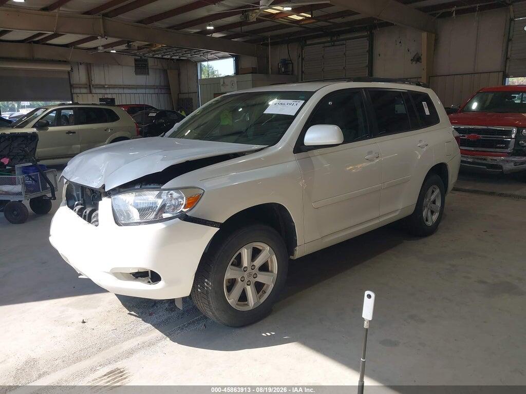 5TDZK3EH2AS016426 2010 TOYOTA HIGHLANDER photo no. 2