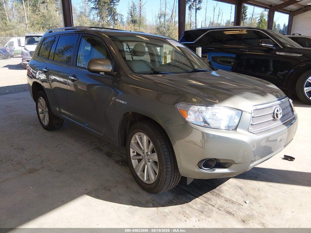 2010 TOYOTA HIGHLANDER HYBRID JTEBW3EH2A2037785