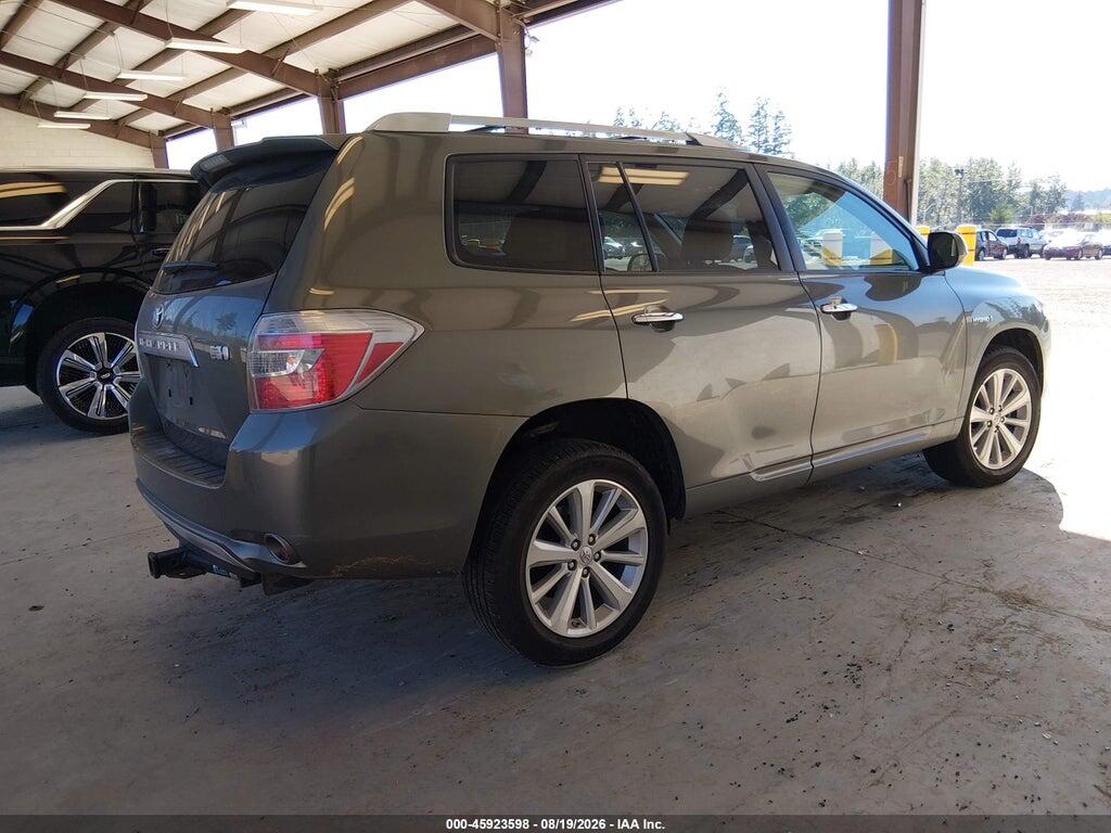 JTEBW3EH2A2037785 2010 TOYOTA HIGHLANDER HYBRID photo no. 4