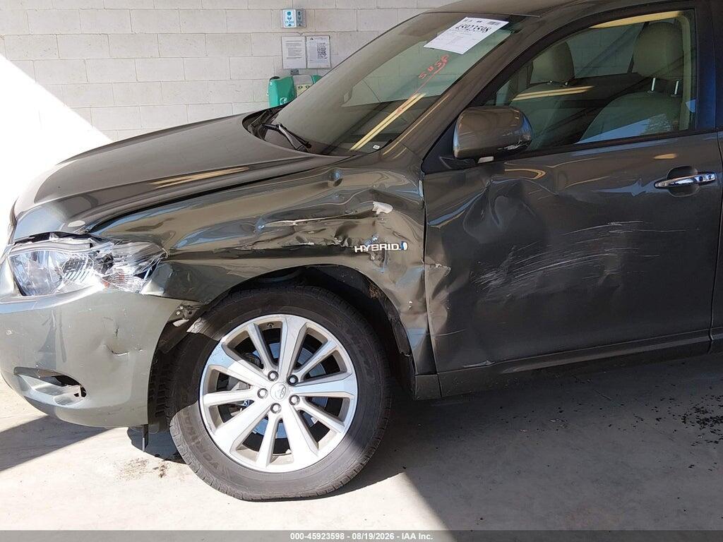 JTEBW3EH2A2037785 2010 TOYOTA HIGHLANDER HYBRID photo no. 6