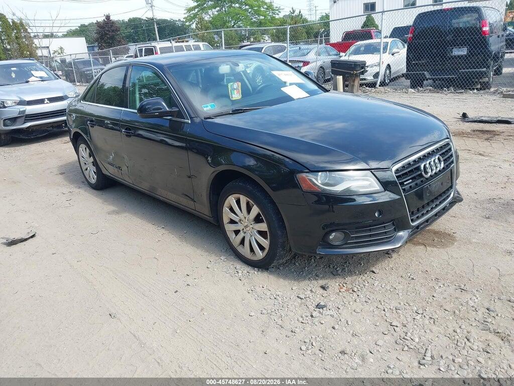 2009 AUDI A4 WAUSF78K39N018723