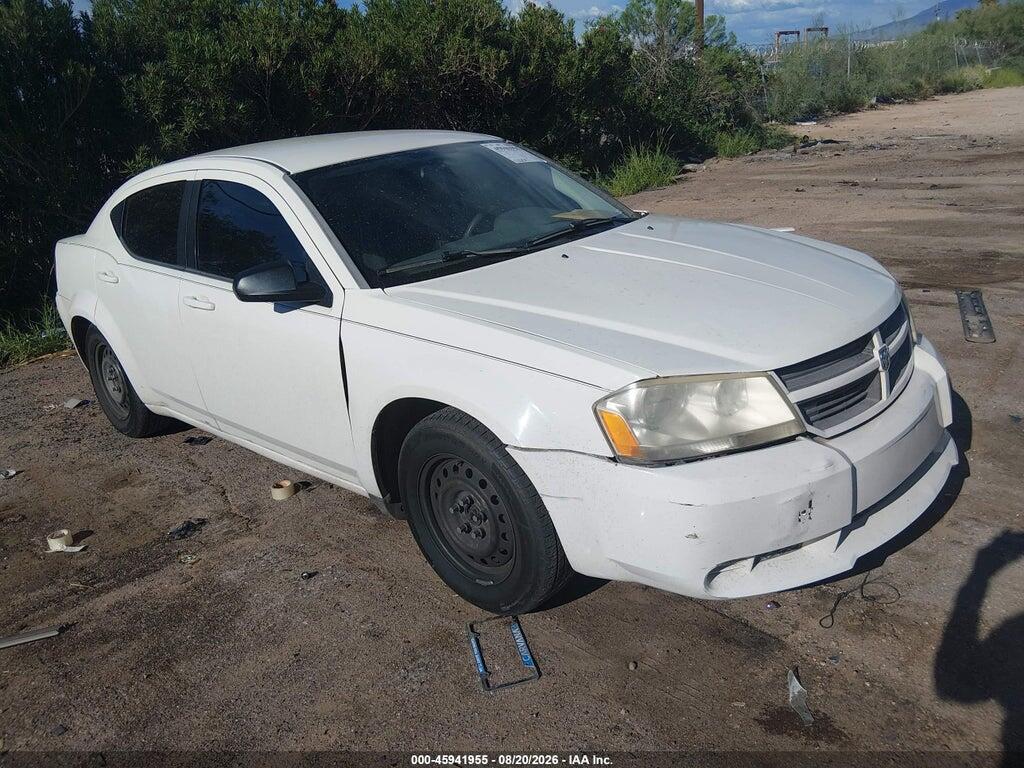 2008 DODGE AVENGER 1B3LC46K58N660281