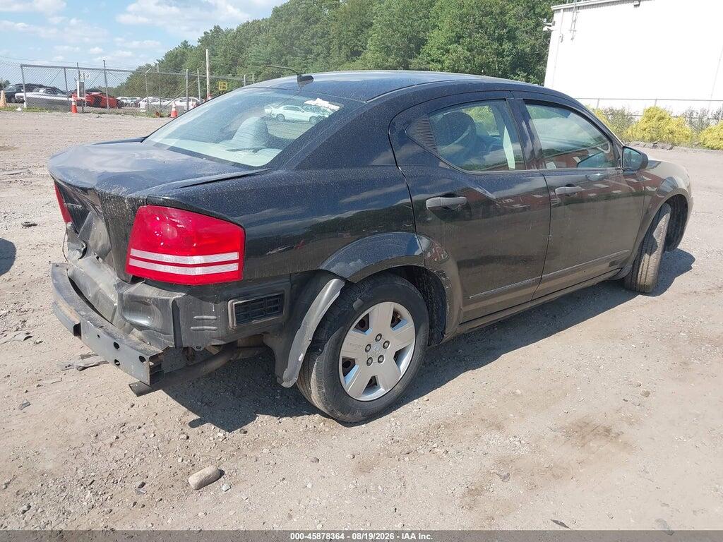 1B3LC46J28N252683 2008 DODGE AVENGER photo no. 4