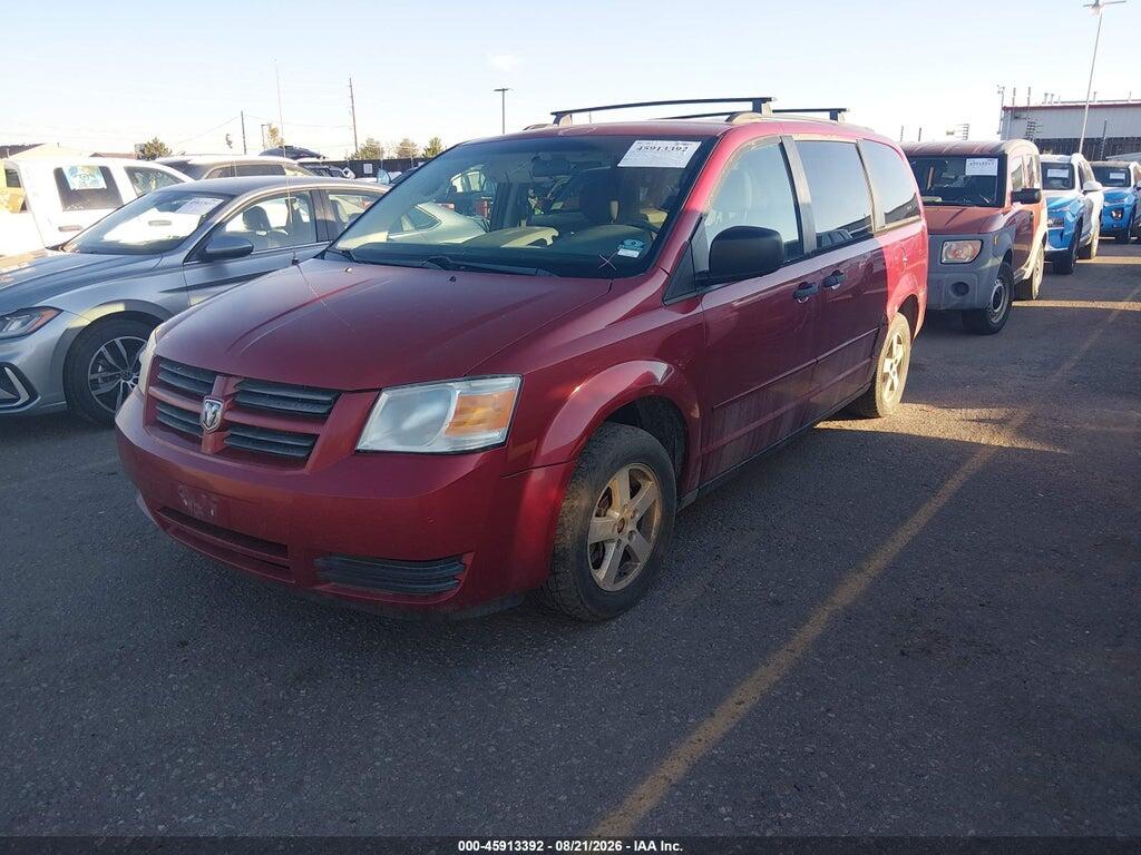 1D8HN44H68B100410 2008 DODGE GRAND CARAVAN photo no. 2