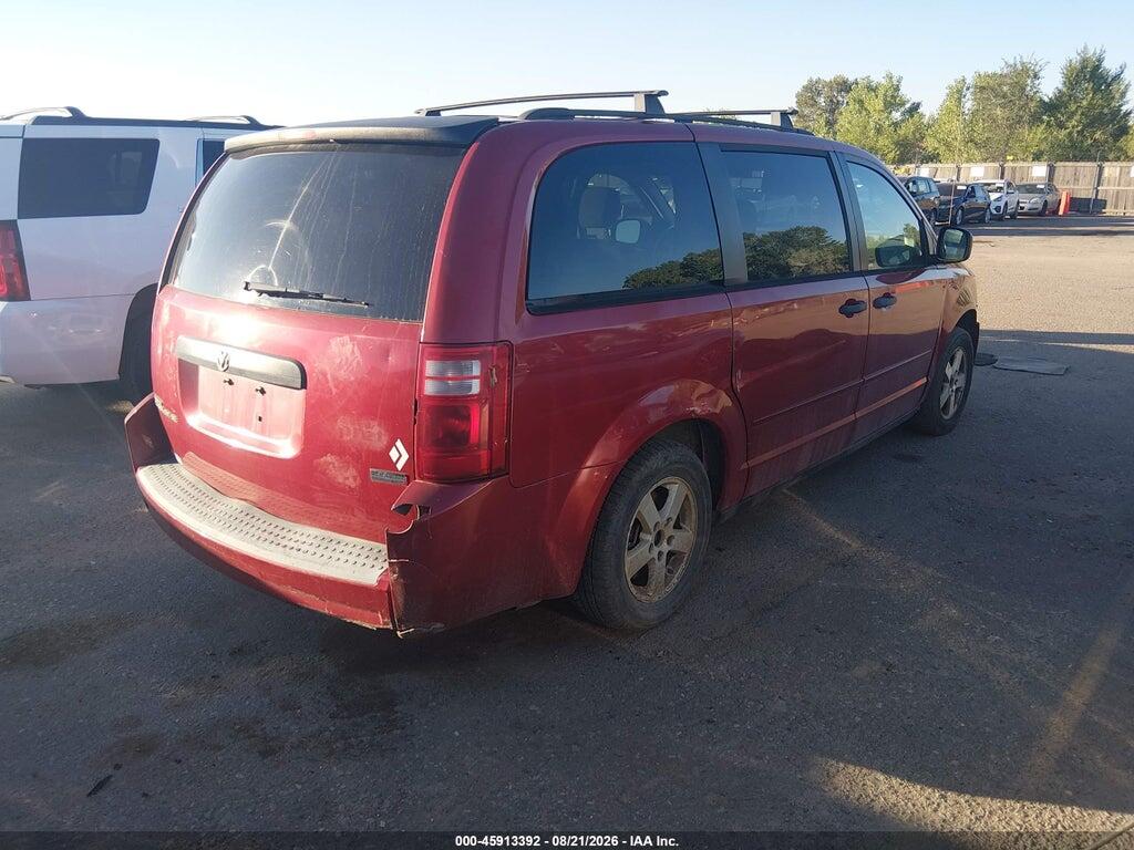 1D8HN44H68B100410 2008 DODGE GRAND CARAVAN photo no. 4