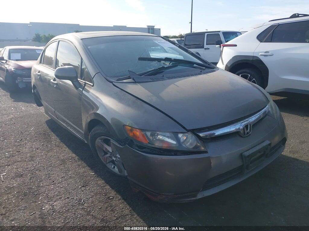2HGFA168X7H304034 2007 HONDA CIVIC photo no. 1