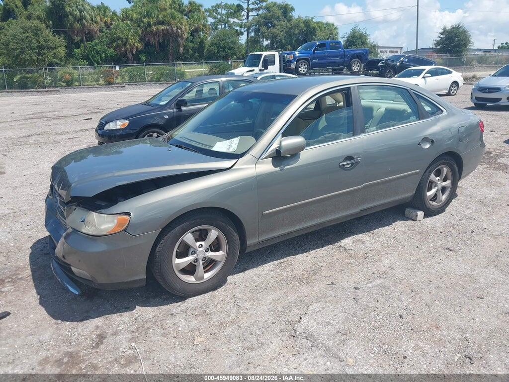 KMHFC46D17A231279 2007 HYUNDAI AZERA photo no. 2