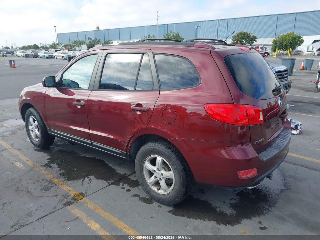 5NMSG13D17H090570 2007 HYUNDAI SANTA FE photo no. 3