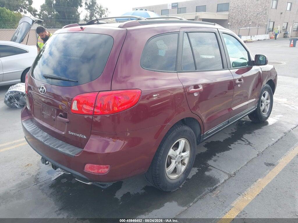 5NMSG13D17H090570 2007 HYUNDAI SANTA FE photo no. 4